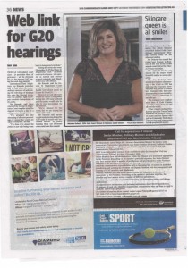 Gold Coast Bulletin Page 36 Michelle Doherty Winner LR
